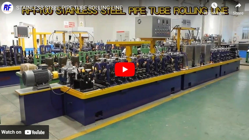 STAINLESS STEEL PIPE TUBE ROLLING LINE