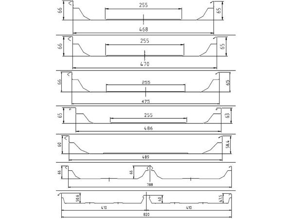 Suitable profiles of Automatic Roof Seaming Machine