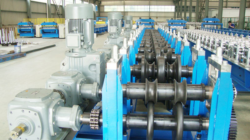 Crash Barrier Roll Forming Machine