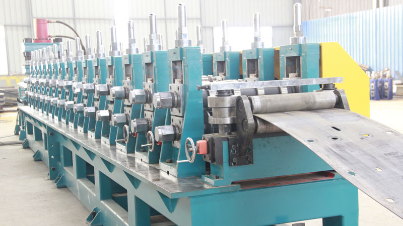 Highway Guardrail & Fence Post Roll Forming Machine