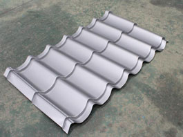 Roof and Wall Panels by Roof Tile Machine