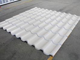 Wall and Roof Panels by Roof Tile Production Machines