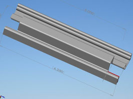 Window Frame Samples of Window Manufacturing Equipment