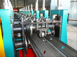 Highway Crashbarrier Forming Line