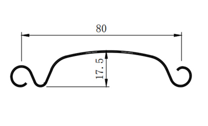 Roll Shutter Door Profile Drawings