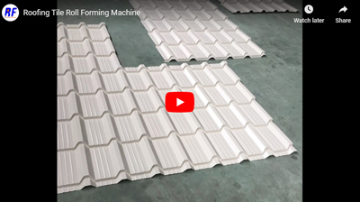 Roofing Tile Roll Forming Machine