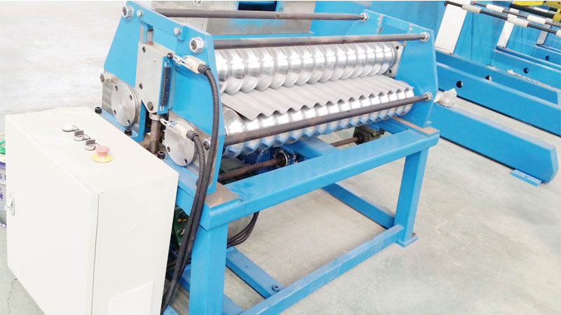 Roofing Sheet Crimping Machine