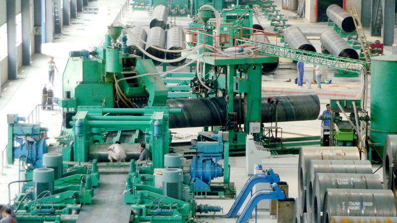 Spiral Pipe Mill