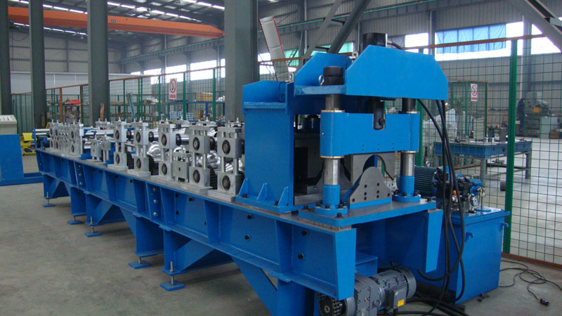 Metal Roof Ridge Cap Roll Forming Machine