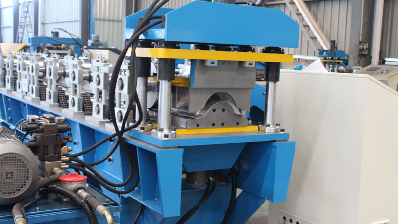 Metal Roof Ridge Cap Roll Forming Machine