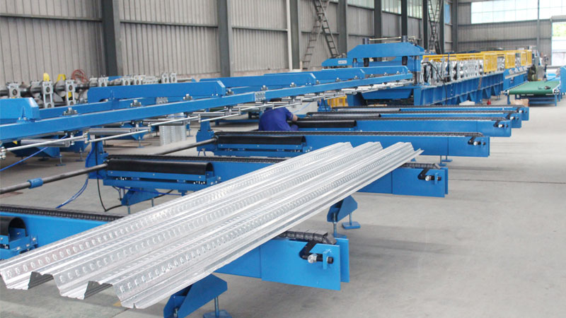 Deck Floor Roll Forming Machine