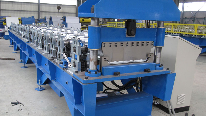 Standing Seam Roof Panel Roll Forming Machine