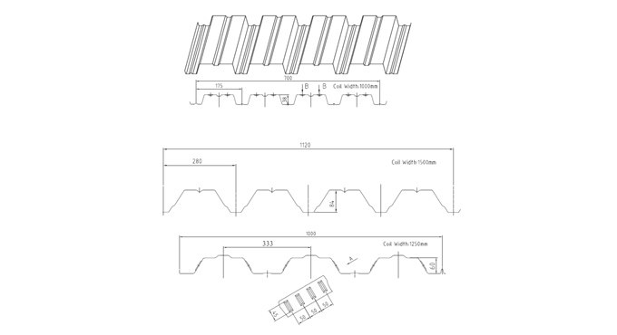 Floor Deck Roll Forming Machine