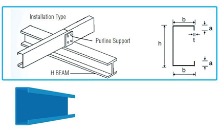 Semi-Auto C/Z Purlin Roll Forming Machine