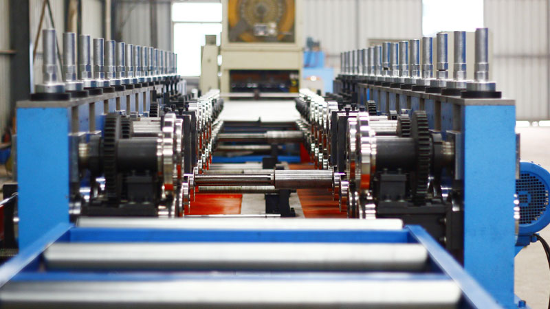 Shelf Panel Roll Forming Machine