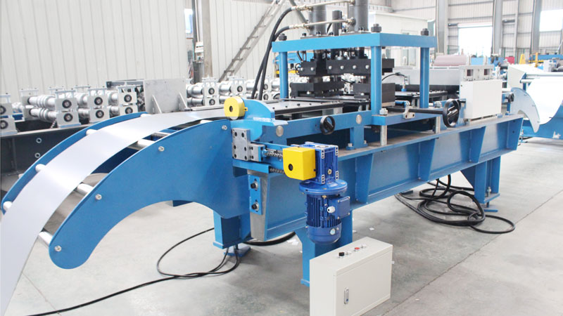 Shelf Panel Roll Forming Machine