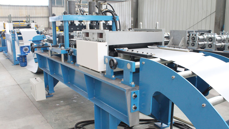 Shelf Panel Roll Forming Machine