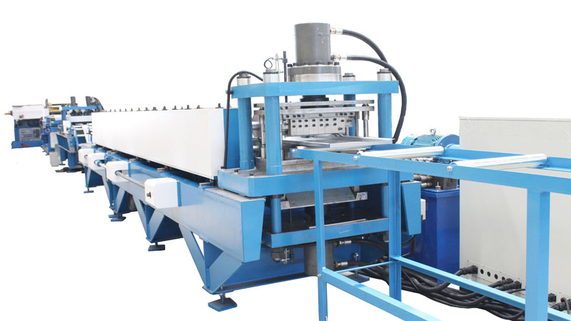 Shelf Panel Roll Forming Machine