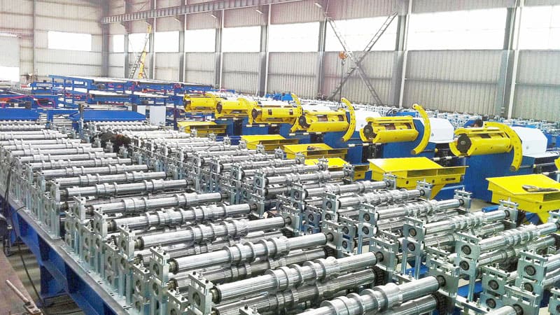 Double Deck Roll Forming Machine