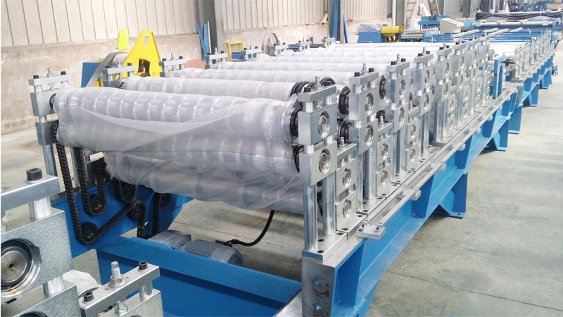 Double Layer Roofing Sheet Roll Forming Machine