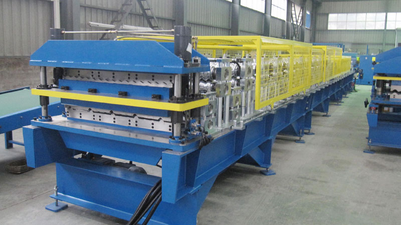 Double Layer Roofing Sheet Roll Forming Machine