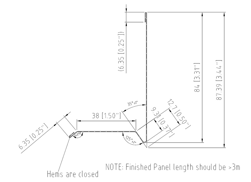 Popular Drip Edge Profile Drawings 