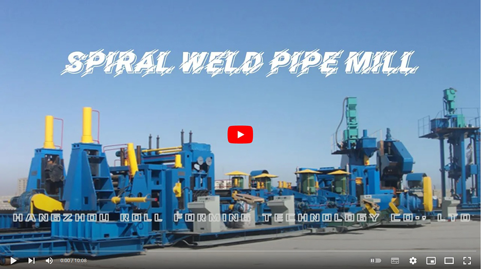 Construction of Spiral Weld Pipe Mill