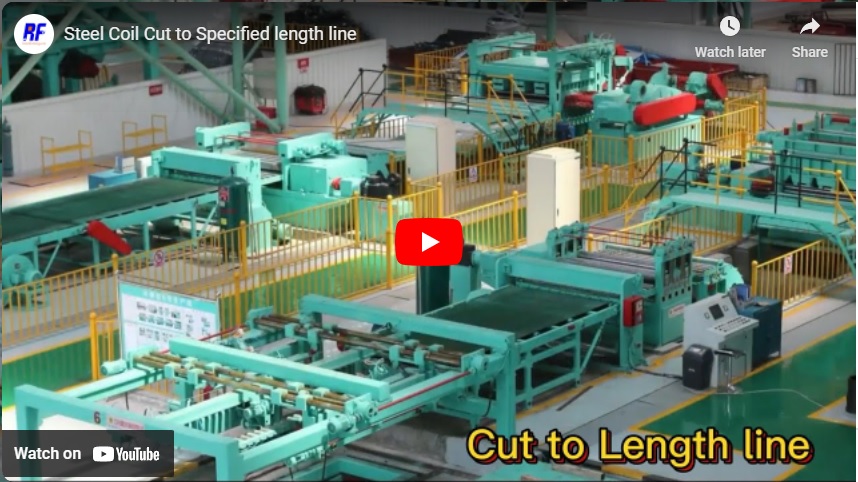 Steel Coil Cut to Specified length line
