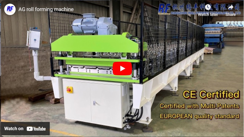 AG roll forming machine