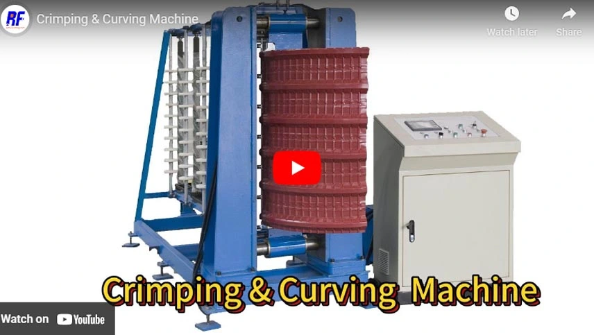 Crimping & Curving Machine