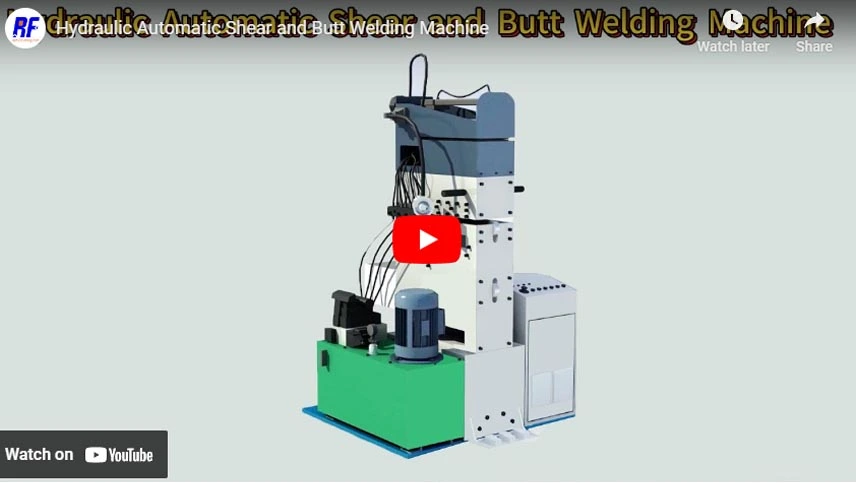 Hydraulic Automatic Shear and Butt Welding Machine