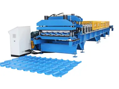 Architectural Elegance: The Role of Glazed Tile Forming Machines in Building Design